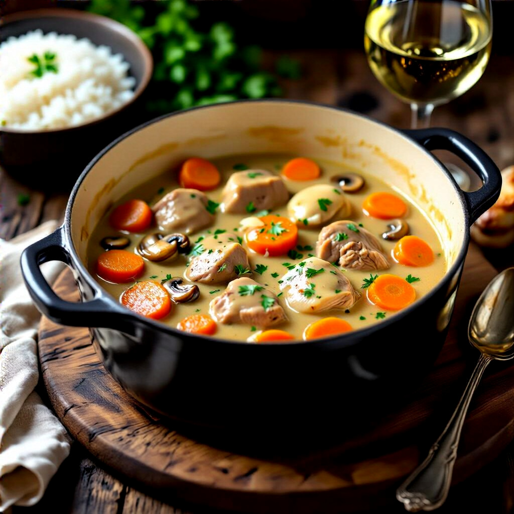 Blanquette de veau traditionnelle